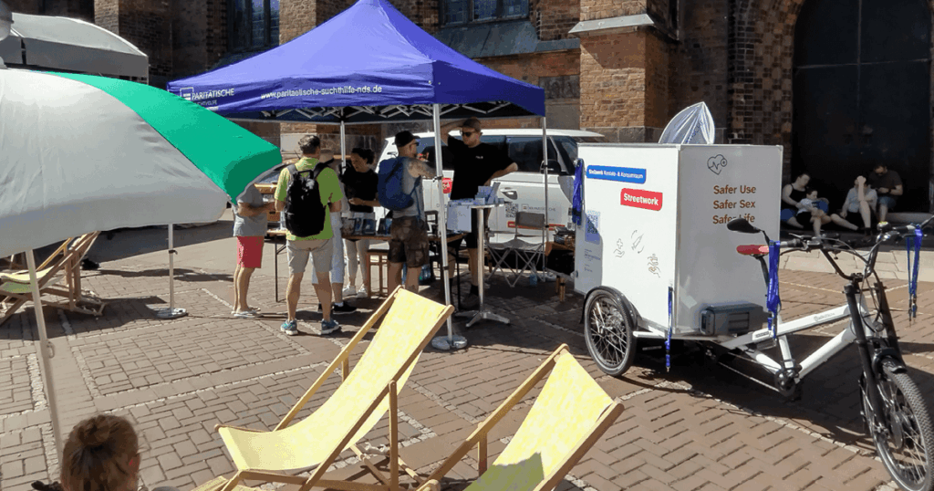 Die Paritätische Suchthilfe Niedersachsen bei der Fête de la Musique