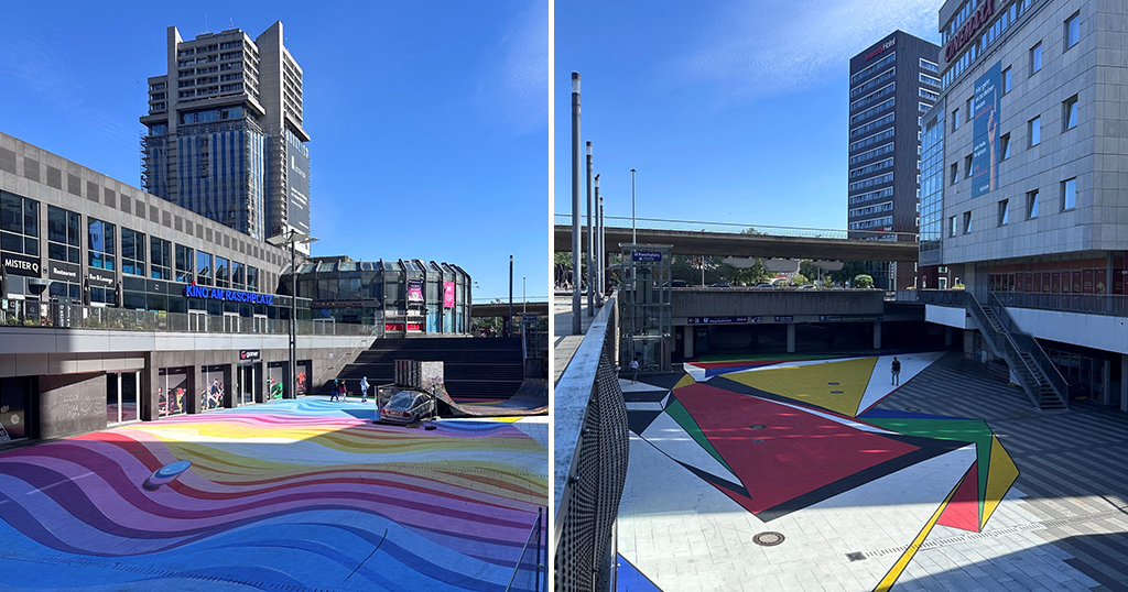 Kunstprojekt auf dem Raschplatz in Hannover